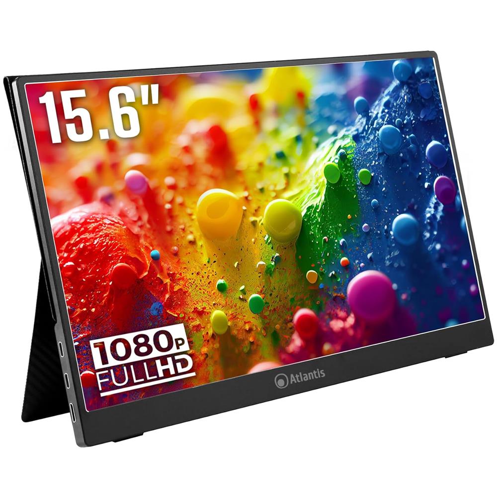 Monitor Portatile 15.6" LCD IPS A05-P156G1 1920 x 1080 Full HD - Foto 1
