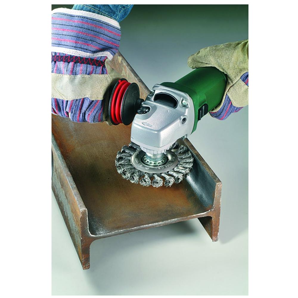 Spazzola A Disco Filo Intrecciato Diam 115mm M14 - Foto 3