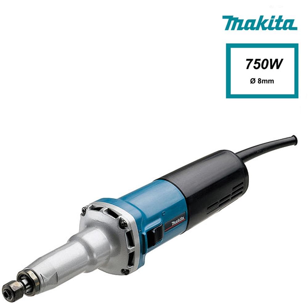 GD0800C Smerigliatrice Diritta, 6 mm, 750 W, 120 V - Foto 1
