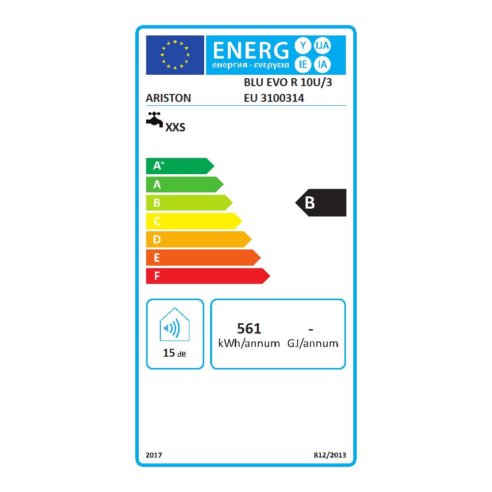 BLU EVO R10 Scaldabagno Elettrico Capacità 10 Litri Potenza 1200 W - Foto 5