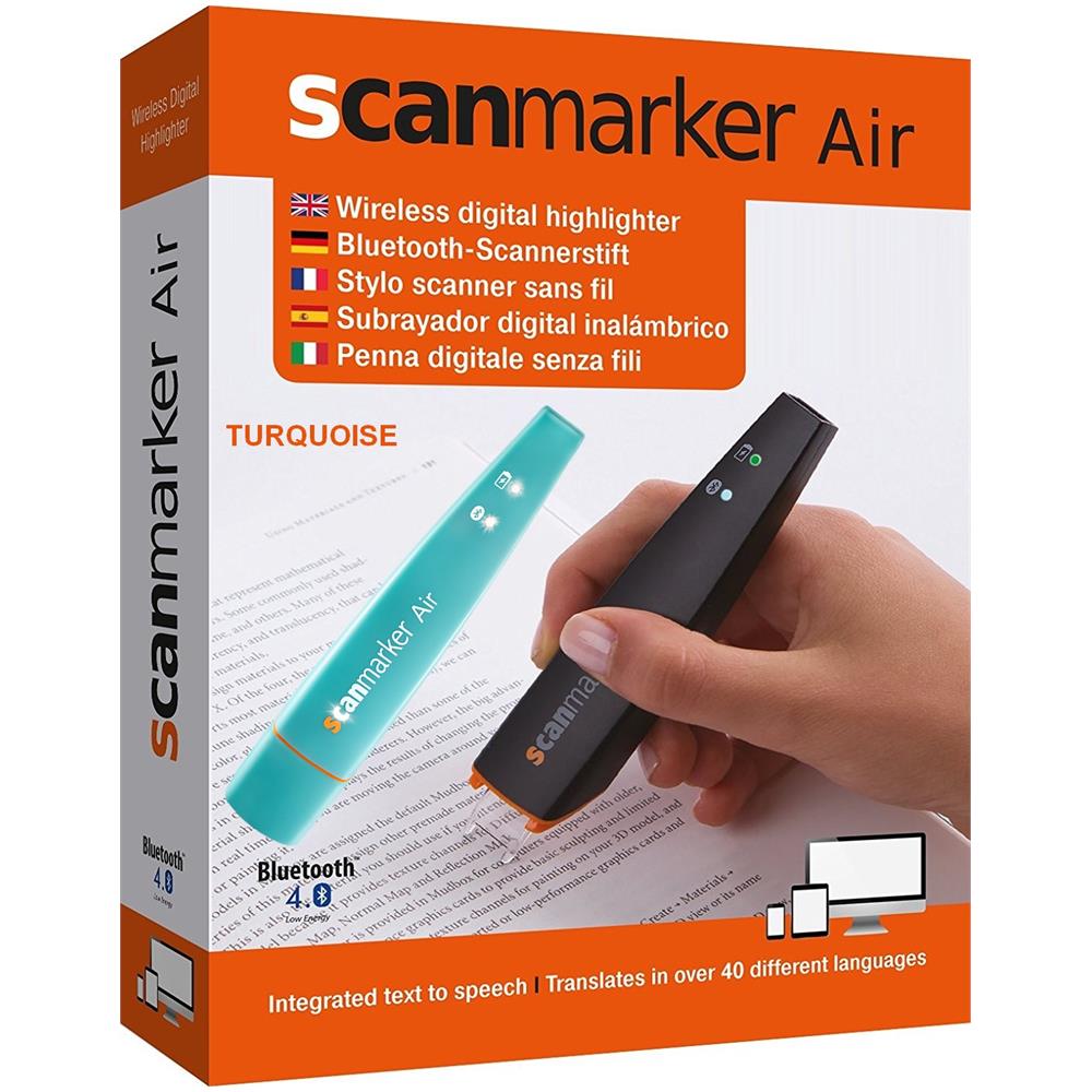Penna Di Riconoscimento E Scansione Testo - Portatile - Colore Turchese - Foto 1