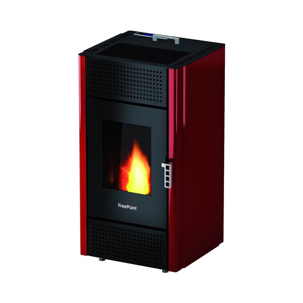 Stufe Freepoint Pellet Leonora / miriam 7kw Rosso - Foto 1