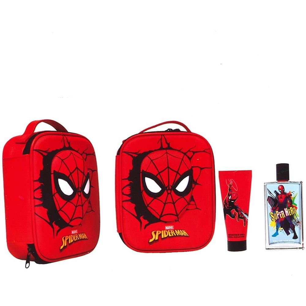Spiderman Eau De Toilette Spray 100ml Set 3 Parti 2018 - Foto 3