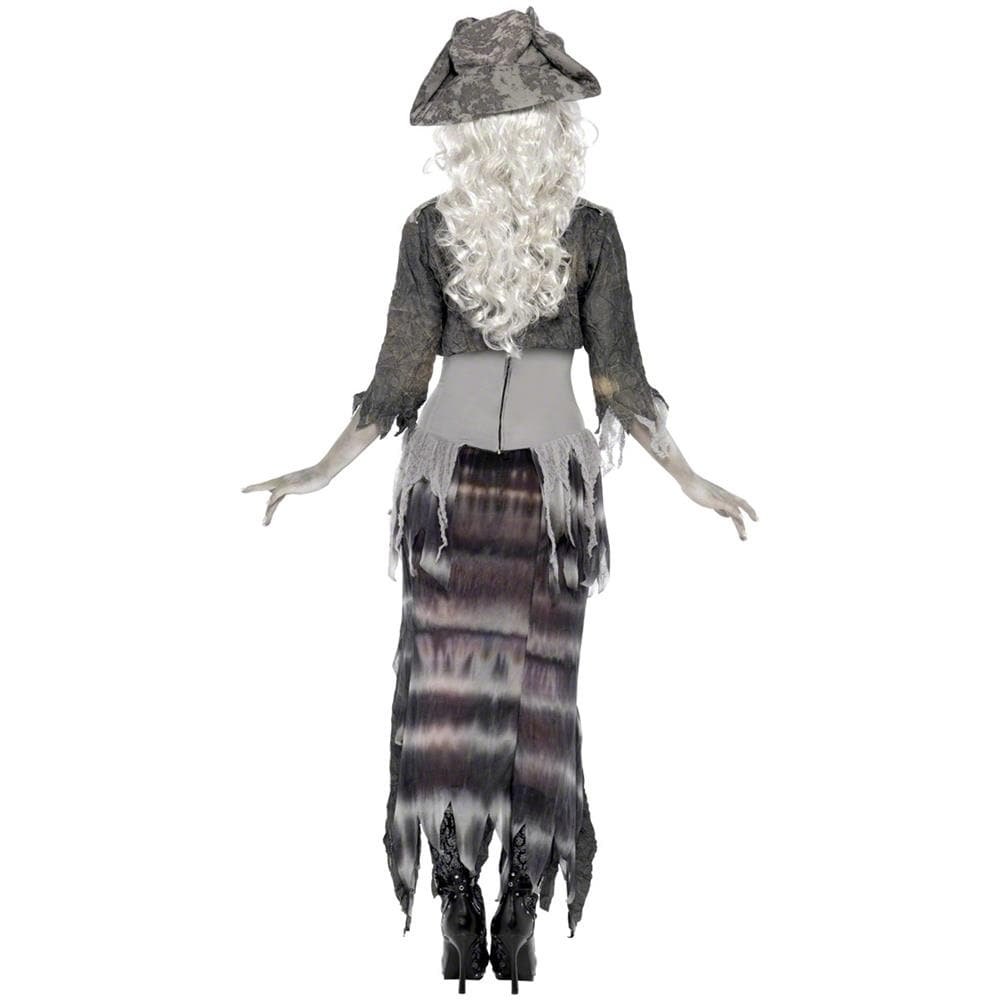 Costume Da Pirata Zombie Per Donna - Taglia: Xl - Foto 2