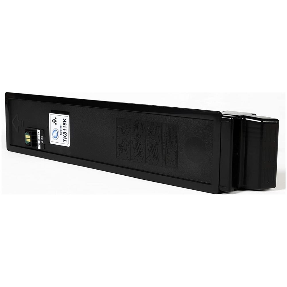 TONER COMPATIBILE - Kyocera Tk-8115k Nero 1t02p30nl0 Per Ecosys M8124cidn, ecosys M8130cidn Fornito Di Intelligent Chip Capacità 12000 Copie Made In Italy - Foto 2