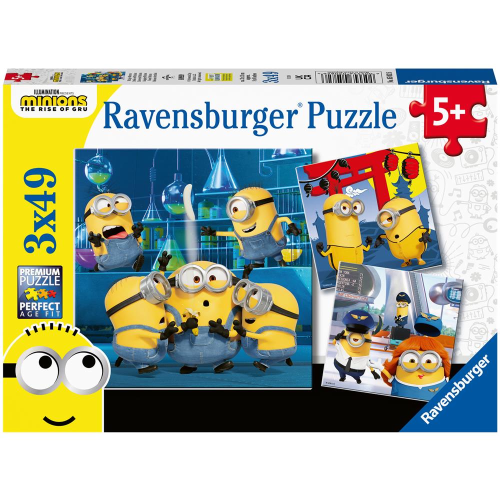 Puzzle 3x49 P - Minion Divertenti / Minion 2 - Foto 2