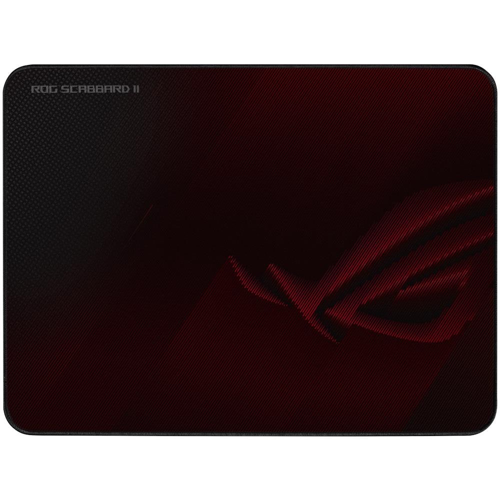 MousePad Gaming ROG Scabbard II Dimensioni 260x360 mm Colore Nero / Rosso - Foto 1