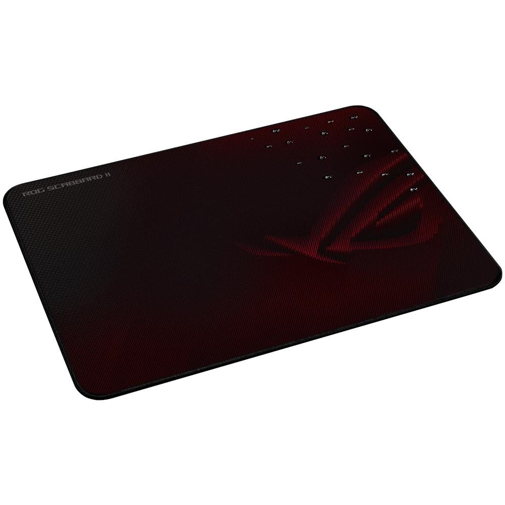 MousePad Gaming ROG Scabbard II Dimensioni 260x360 mm Colore Nero / Rosso - Foto 6