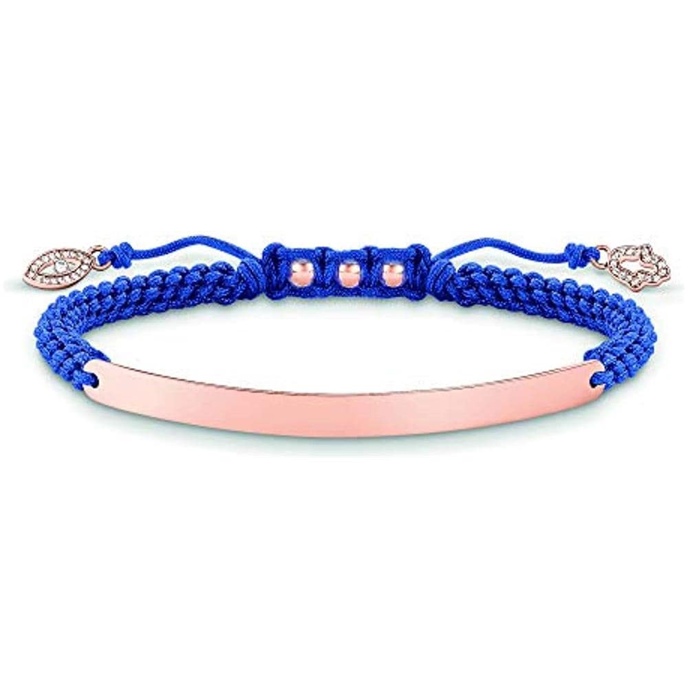 Bracciale Placcato Oro Rosa 18 Carati Da Donna Argento Sterling 925 Lba0068-898-1-l19v - Foto 1