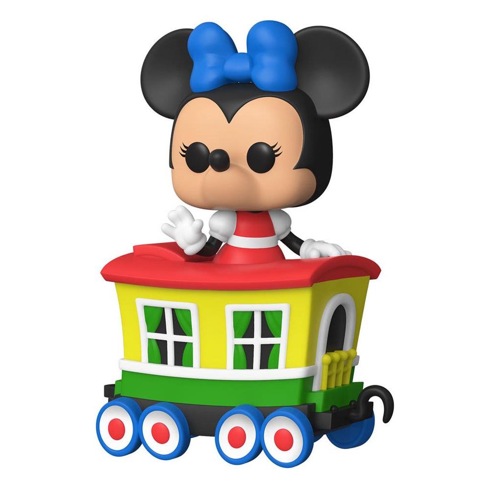 Disneyland Resort Pop! Disney Train Cart Vinyl Figure Minnie Mouse On The Casey Jr. Circus Train Attraction 9 Cm - Foto 1