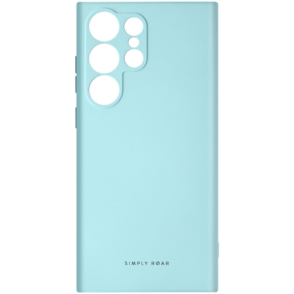 Cover Per Samsung S23 Ultra Silicone Opaco Soft-touch Space Celeste - Foto 1