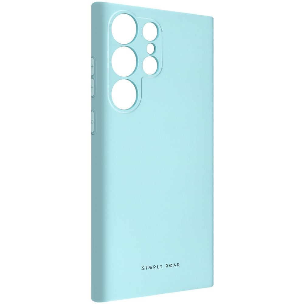 Cover Per Samsung S23 Ultra Silicone Opaco Soft-touch Space Celeste - Foto 5