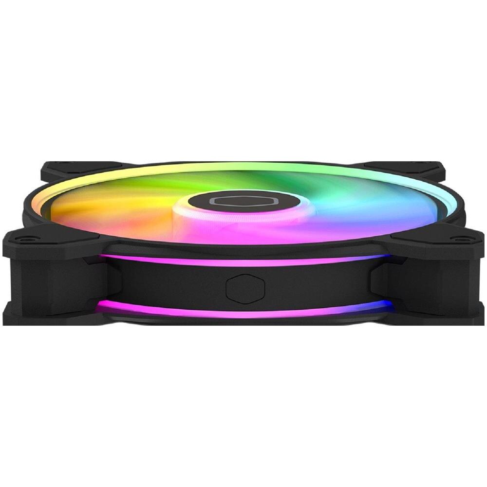 Ventola PC MasterFan MF140 HALO² RGB Colore Nero - Foto 3