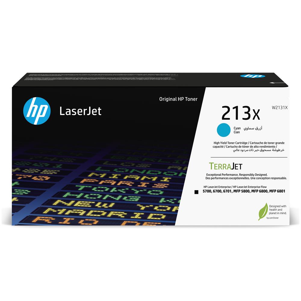 TONER ORIGINALE CIANO HP 213X - Foto 1