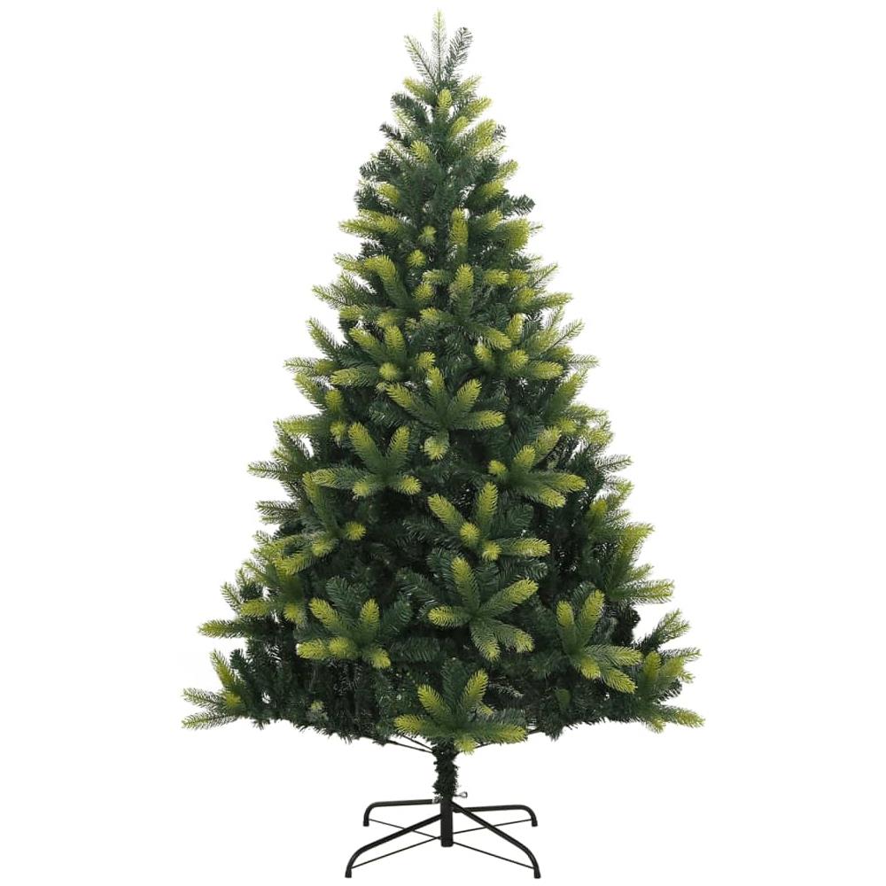 Albero Di Natale Artificiale Incernierato Con Base 120 Cm - Foto 2