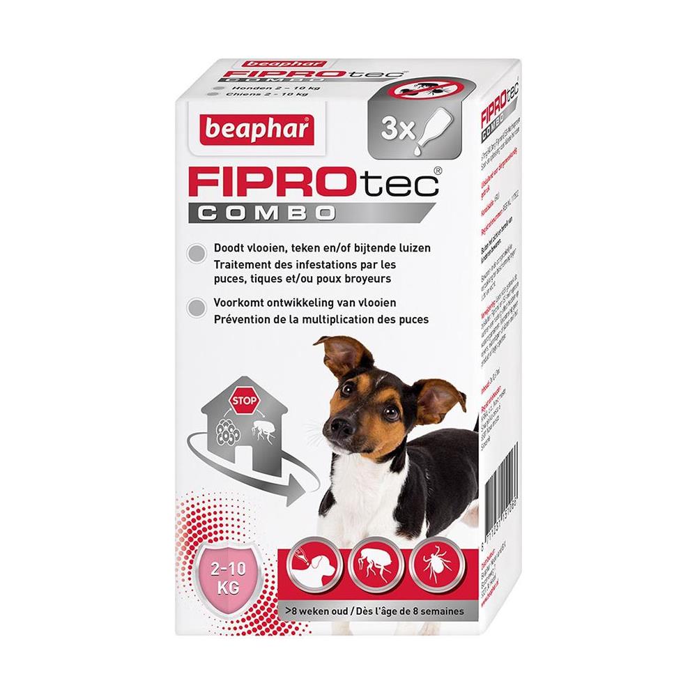 Fiprotec Combo Pipette Antiparassitarie Per Cani Di Piccola Taglia Da 2 A 10 Kg Beaphar - Foto 1