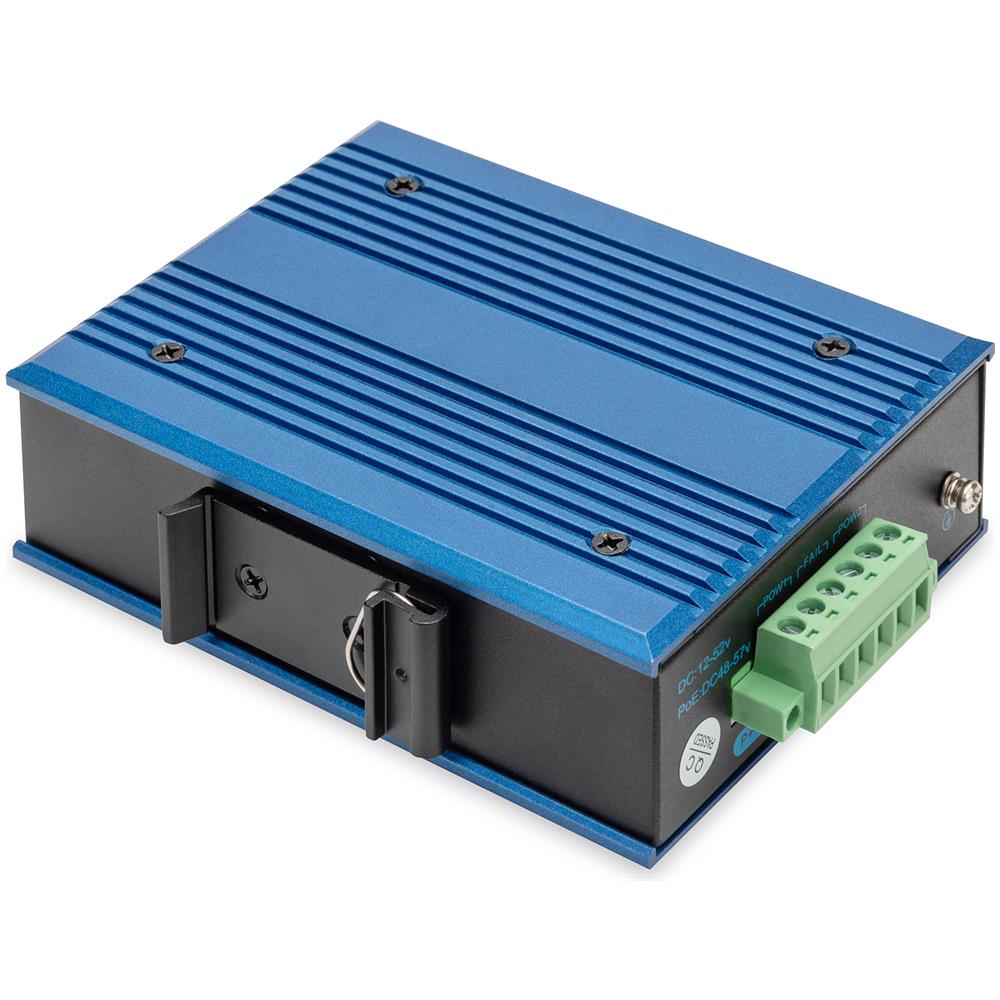 Switch PoE di rete Gigabit Ethernet a 4 porte, industriale, non gestito, 1 collegamento SFP - Foto 5