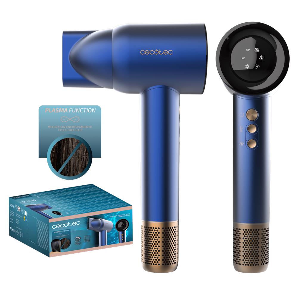 Asciugacapelli Professionale RockStar Potenza 2400 W Colore Blu - Foto 1