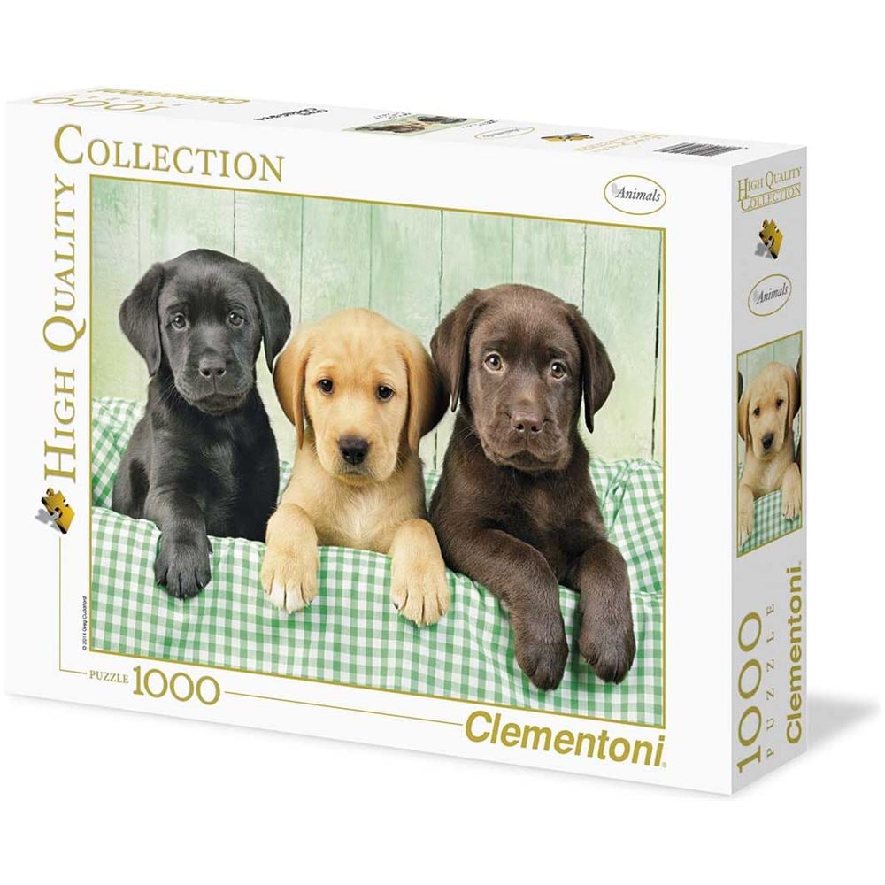 Puzzle 1000 Pz - High Quality Collection - I Tre Labrador - Foto 1