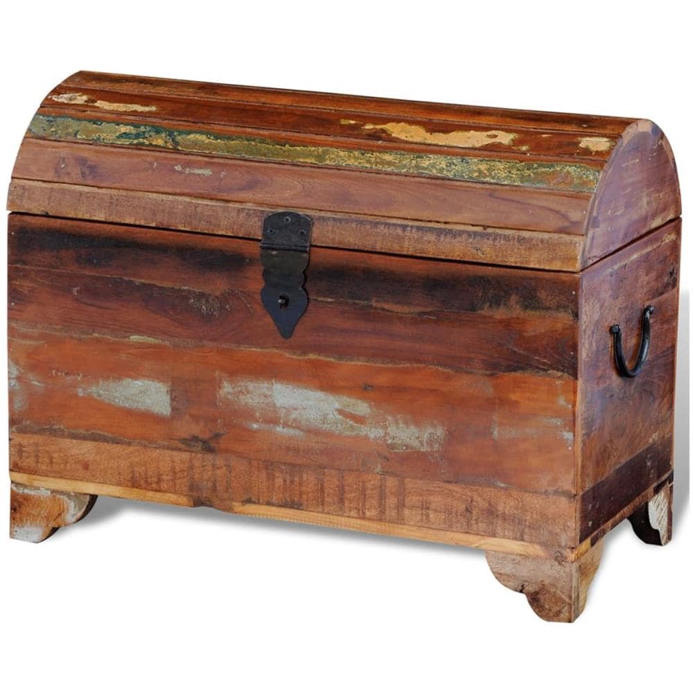 Cofanetto Cassa In Legno Anticato Massello - Foto 1