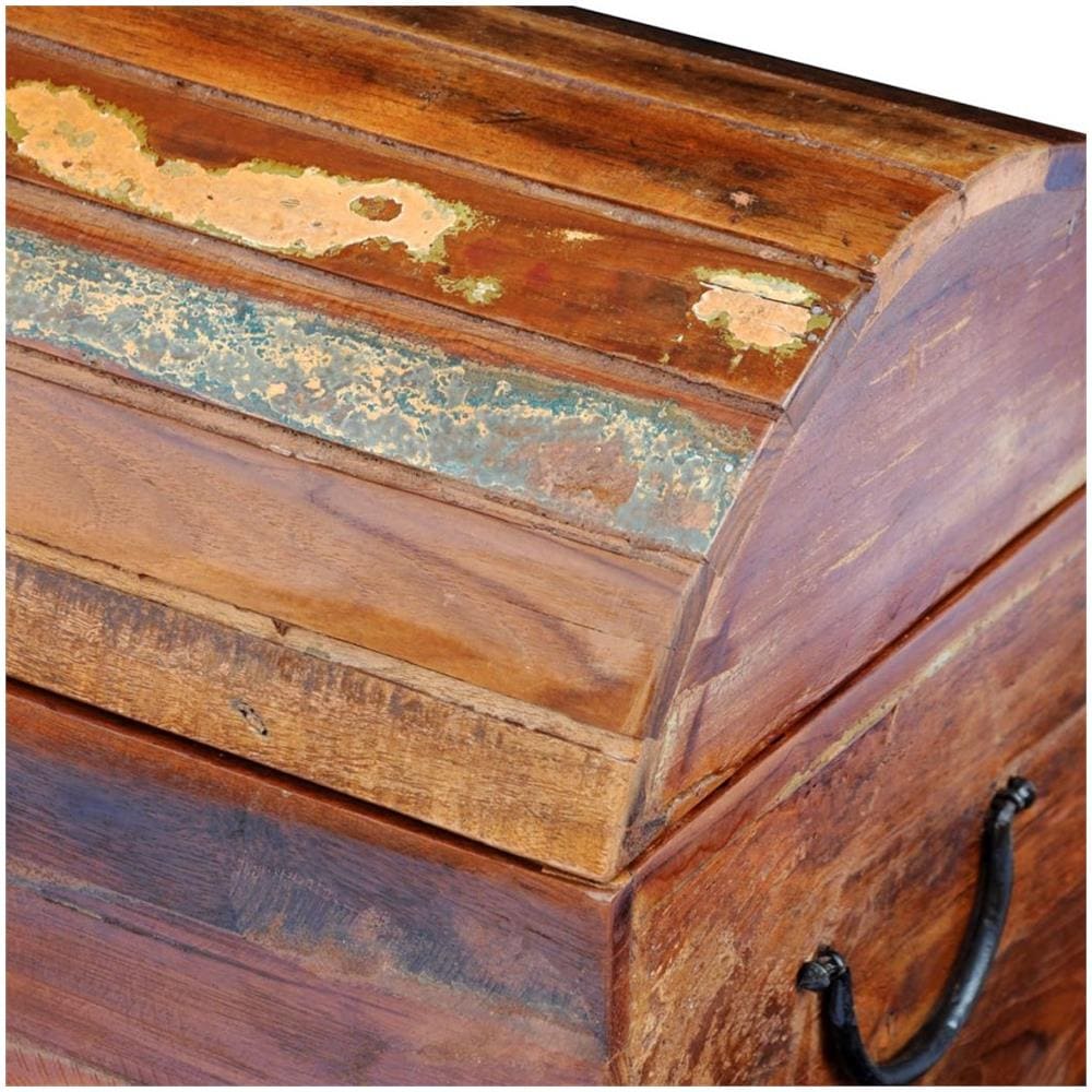 Cofanetto Cassa In Legno Anticato Massello - Foto 16