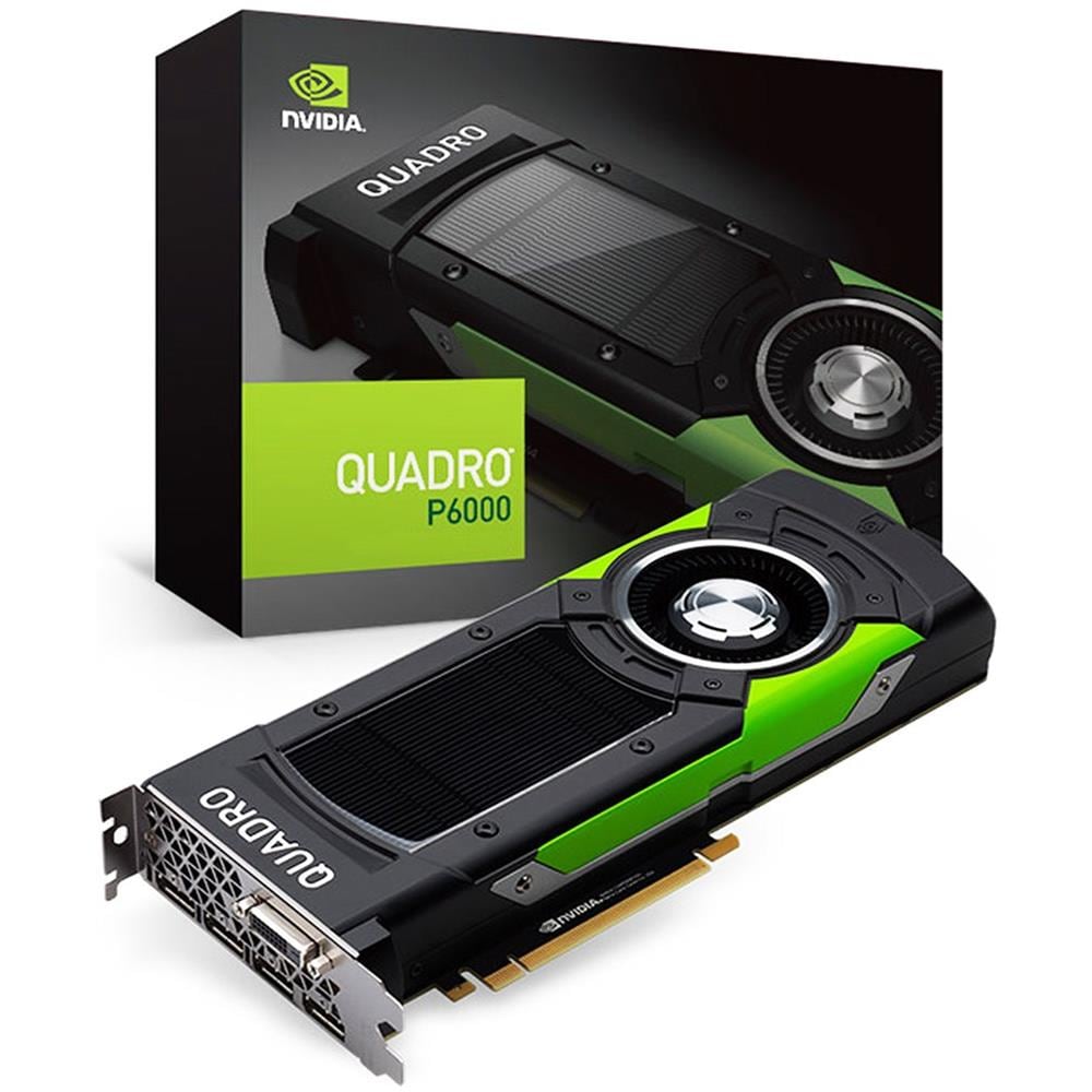 Quadro P6000 24 GB GDDR5X Pci-E 1 x DL-DVI-D / 4 x DisplayPort   - Foto 1