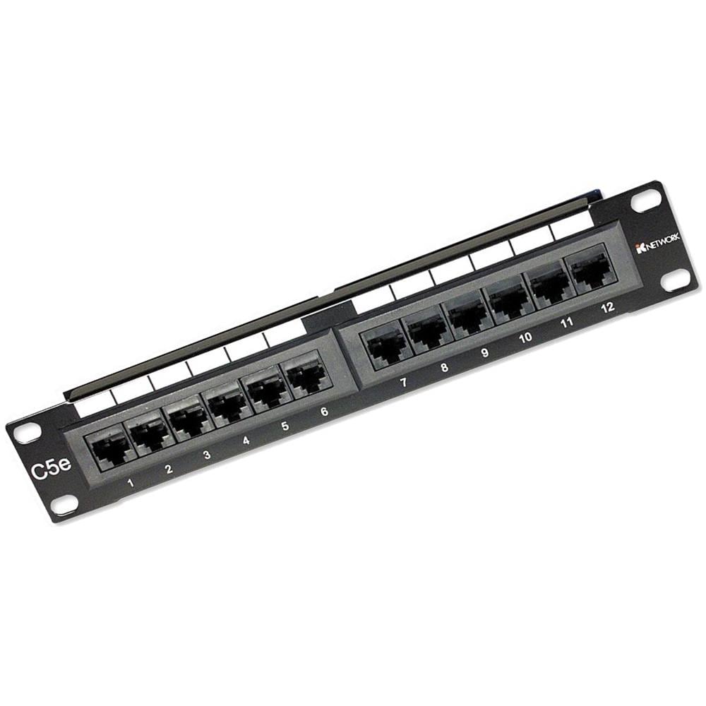 ver Pannello Patch 12 Porte, 10'', 1u, Cat5e Utp Nero - Foto 2