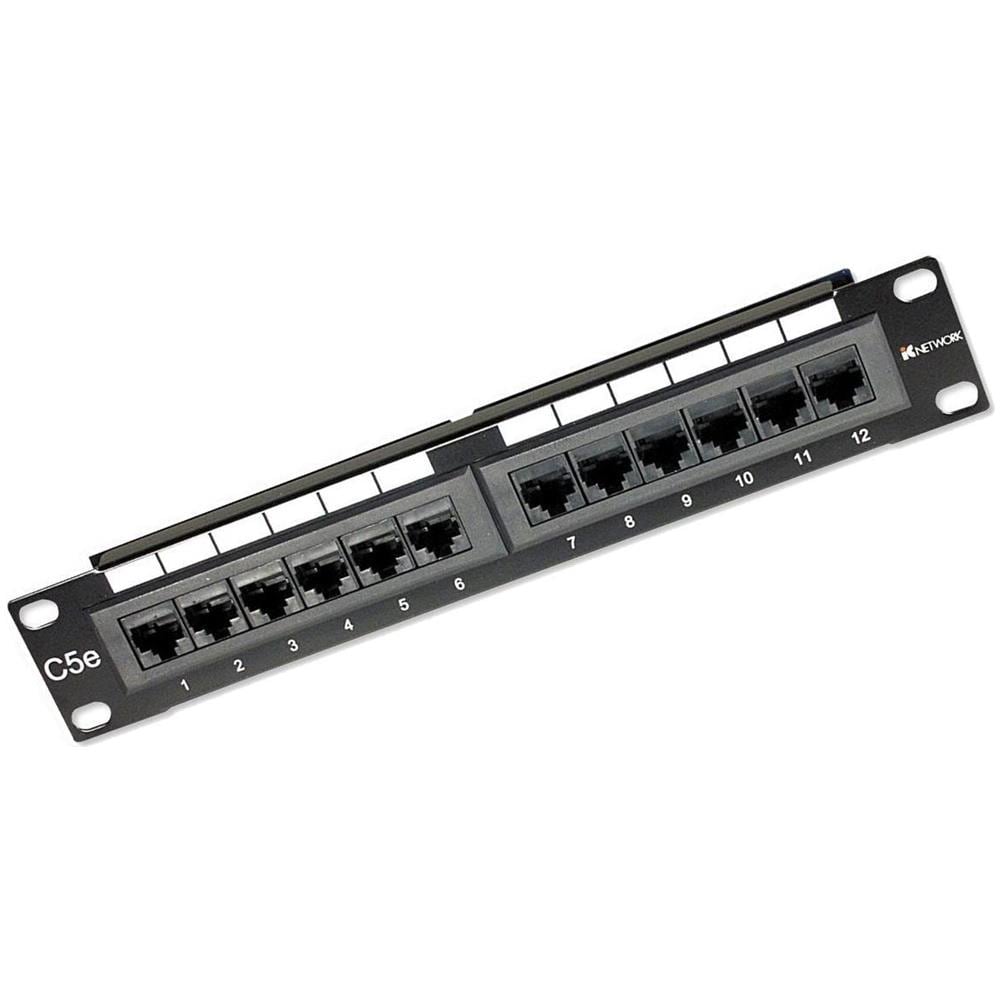 ver Pannello Patch 12 Porte, 10'', 1u, Cat5e Utp Nero - Foto 6