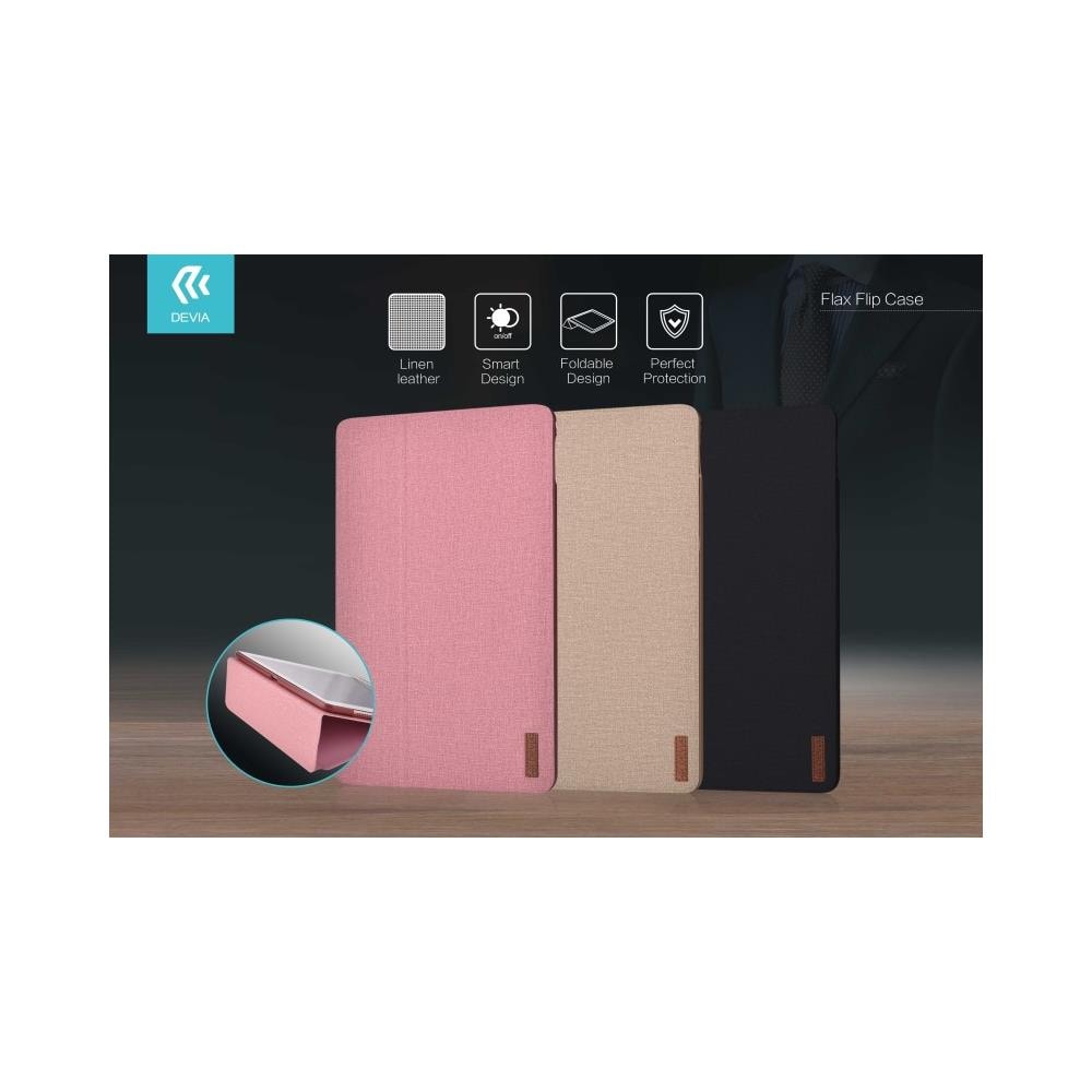 Cover Flax Flip Case Per Ipad Pro 9.7 2017 In Pelle Nera - Foto 1