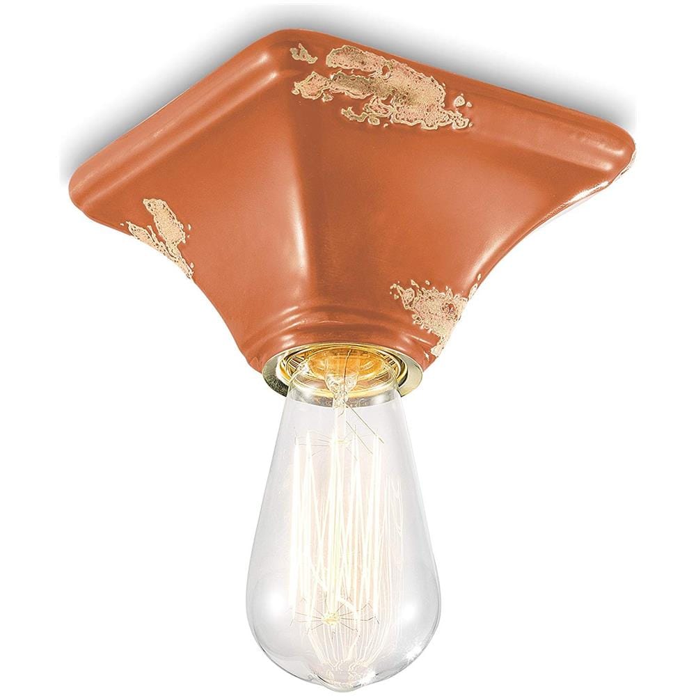 Vintage C135, Plafoniera, - Arancione - Foto 1