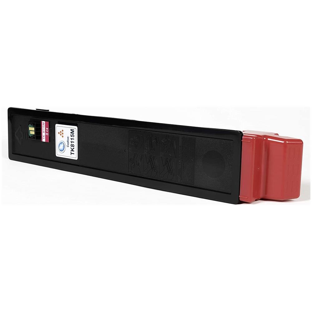TONER COMPATIBILE - Kyocera Tk-8115m Magenta 1t02p3bnl0 Per Ecosys M8124cidn, ecosys M8130cidn Fornito Di Intelligent Chip Capacità 6000 Copie Made In Italy - Foto 2