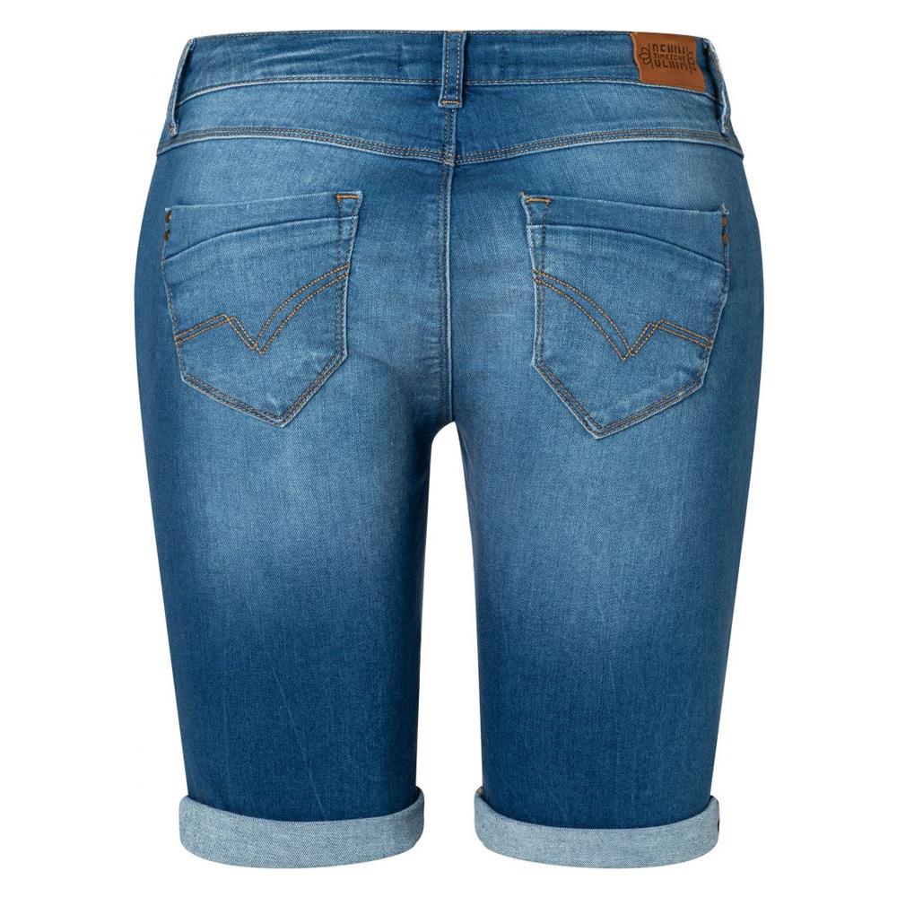 Pantaloni Corti Slim Nali Tz Short Donna - Opal Blue Wash 31 / It-45 - Foto 1