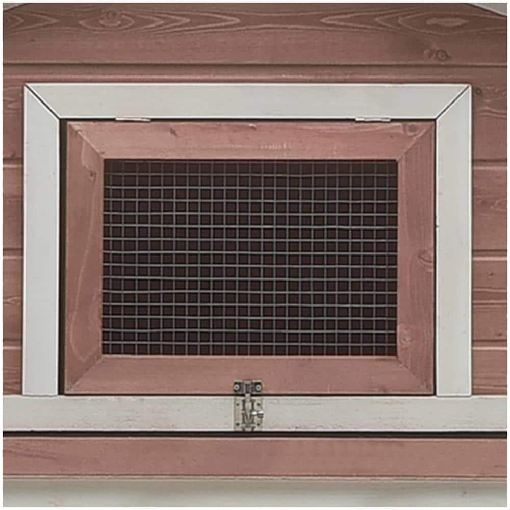 Conigliera Moca 303x60x86 cm in Legno Massello di Pino e Abete - Foto 3