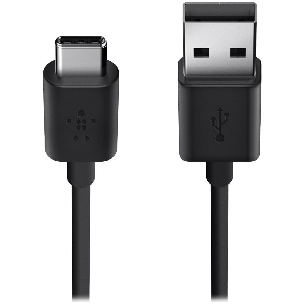 Cavo di ricarica USB 2.0 da USB-A a USB-C 1.8m Nero - Foto 1