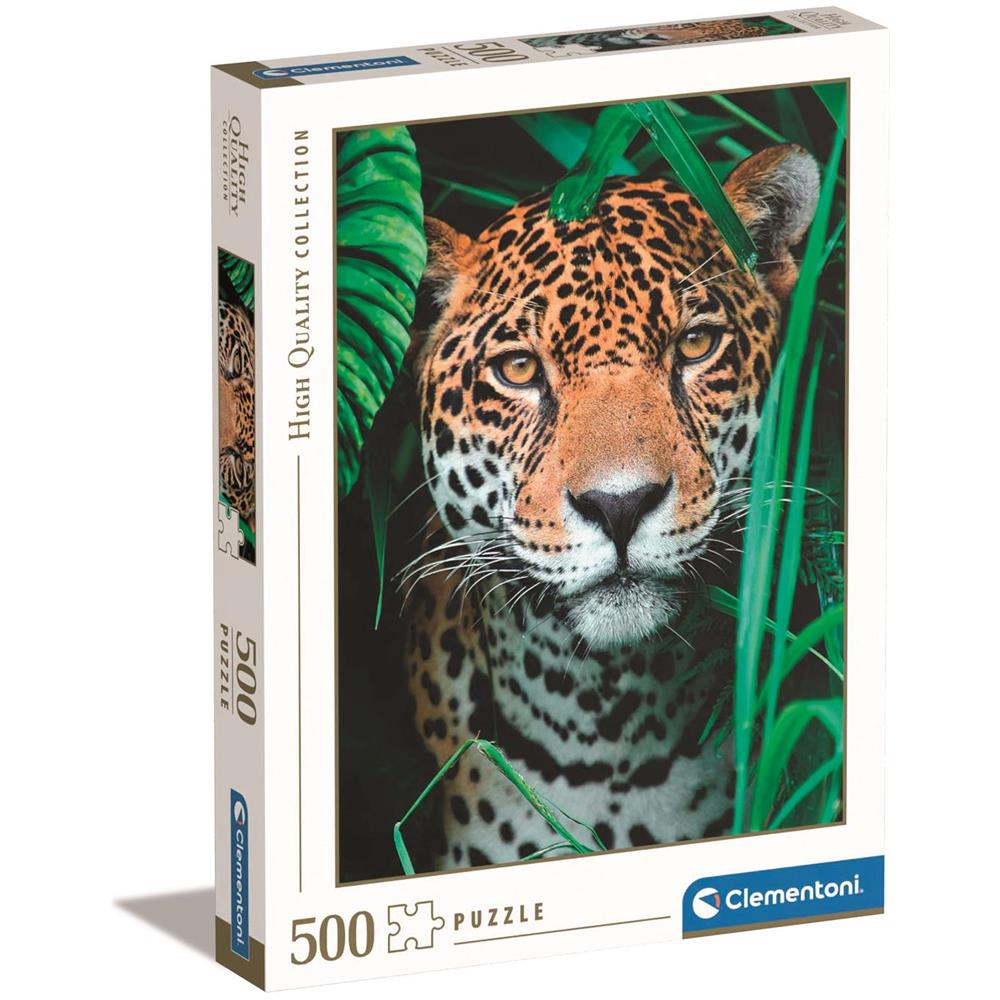 : Puzzle Made In Italy 500 Pezzi High Quality Collection Jaguar In The Jungle - Foto 1