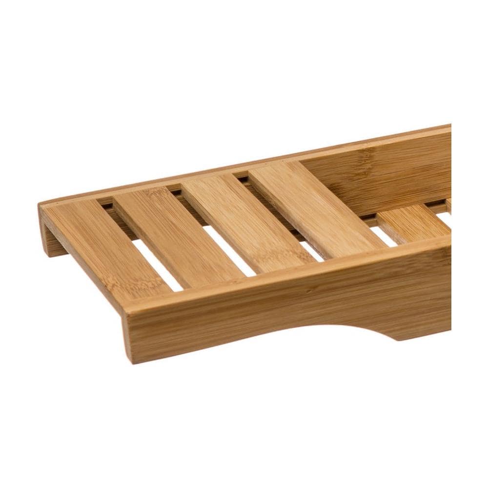 Mensola Da Bagno In Legno Di Bambù Ecologico, Tappo Da Bagno - Foto 2