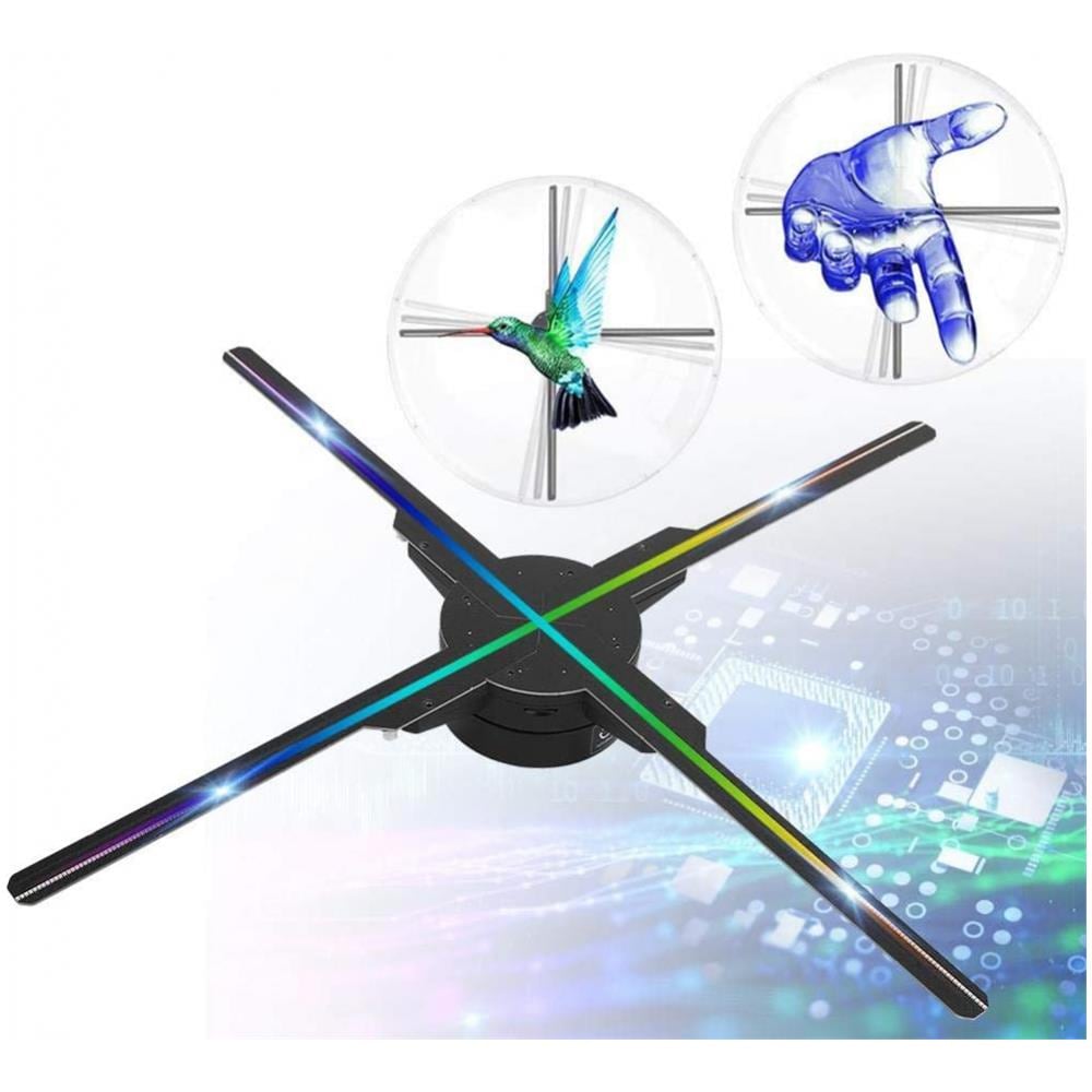 Proiettore Olografico, Wifi 3d, 65cm Proiettore Ologramma 1152*1152dpi Proiezione 3d Wifi Centro Commerciale, Cinema, Aeroporti - Foto 1