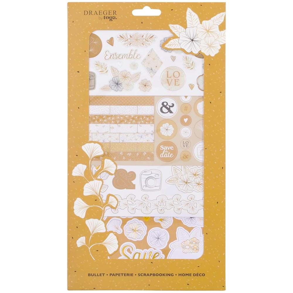 Kit Di Decorazione Per Scrapbooking Rosa/oro - Foto 1