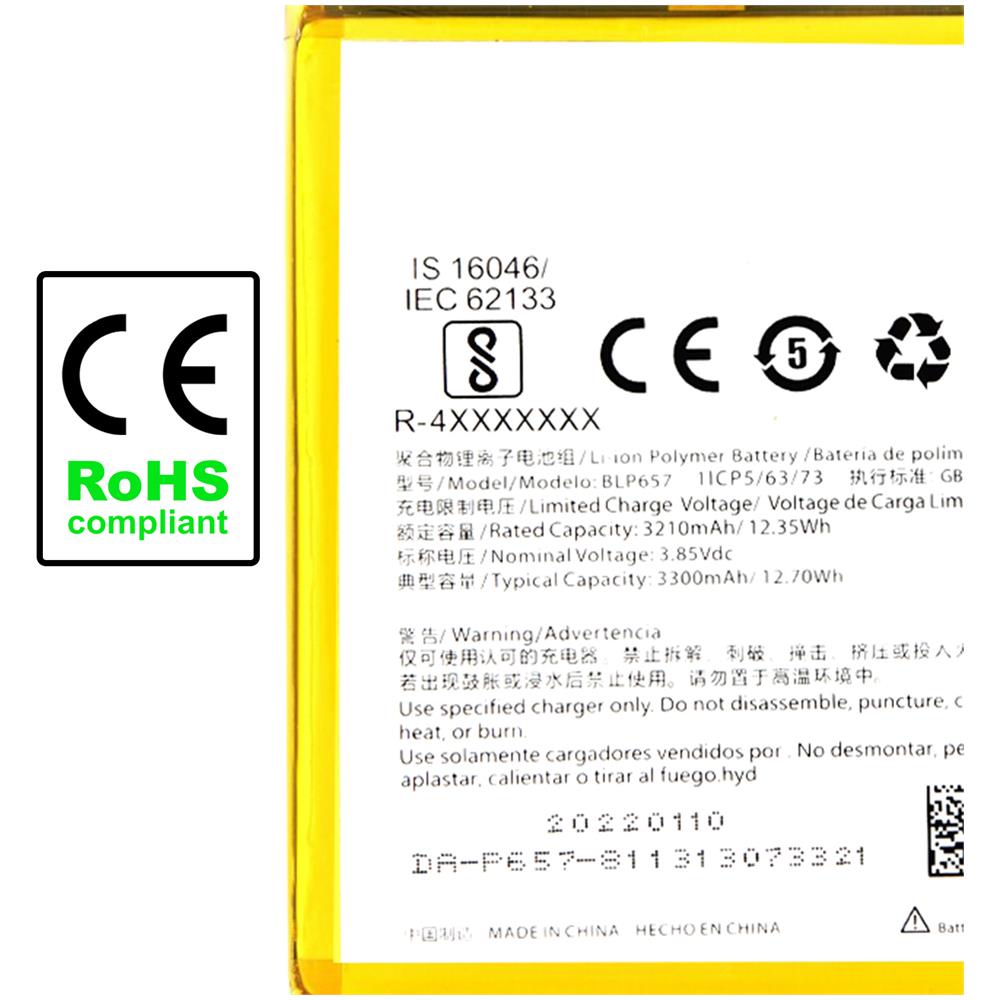 Batteria Interna Per Oneplus 6 3300mah Compatibile Con Blp657 - Foto 5