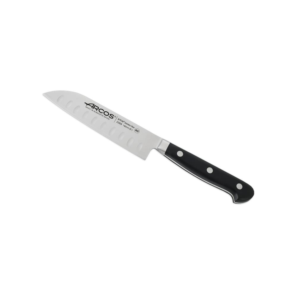 Santoku Opera Knife 140 Mm - Coltello Multiuso Comunemente Usato Nella Cucina Asiatica Con Una Lama Larga E Molto Affilata. Si Distingue Per Il Perfetto Equilibrio E La Lama Affilata. - Foto 1