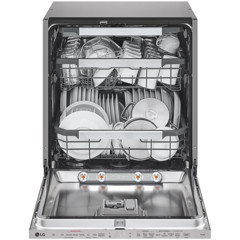 QuadWash DB597TXS Lavastoviglie a scomparsa totale Serie 5, Classe A -20%, 14 coperti, Vapore, Noble Steel - Foto 5