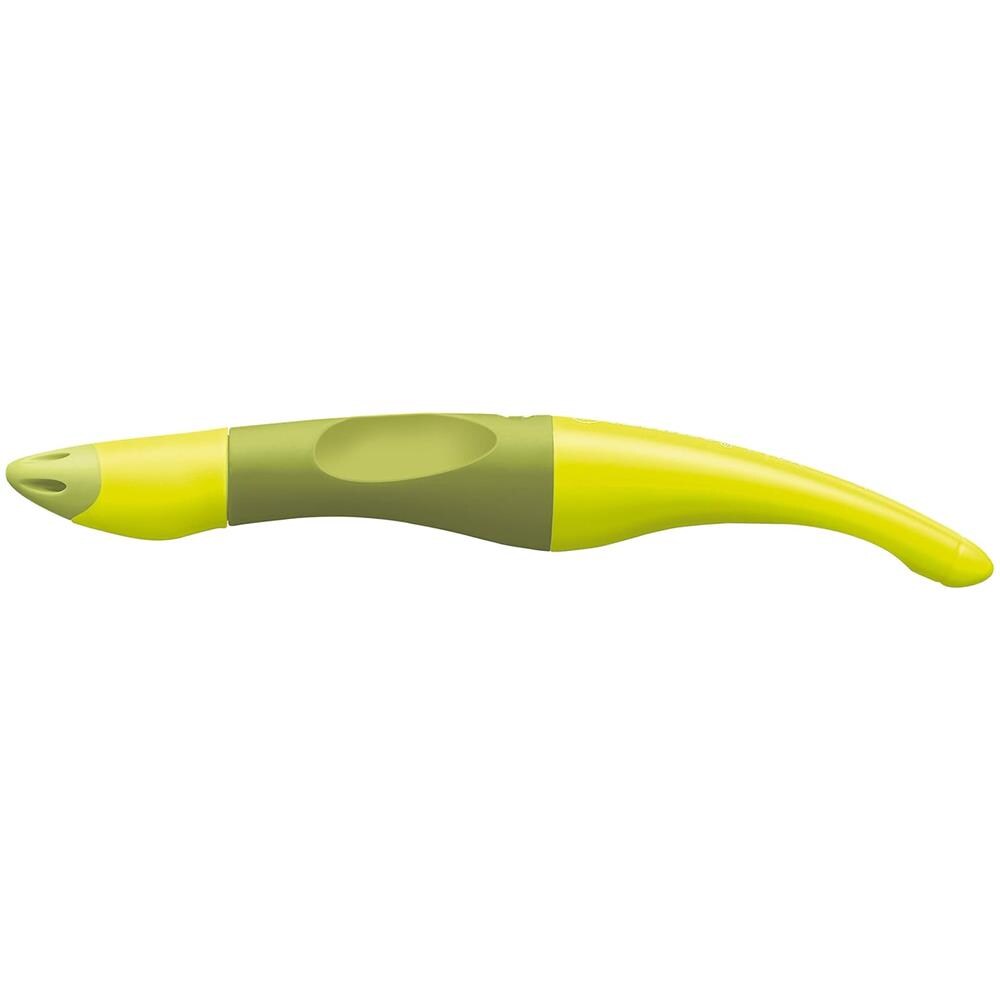 EASYoriginal - Penna Roller Ergonomica - per Destrimani - Verde /Lime - Cartuccia Blu inclusa - Foto 2