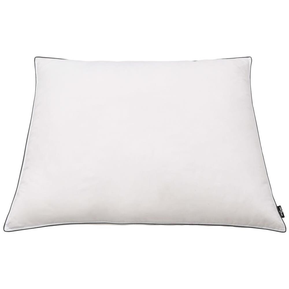 Cuscini 2 Pz Imbottitura Leggera Mix Di Piume 80x80 Cm Bianchi - Foto 3