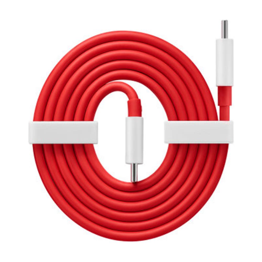 Oneplus 5481100047 Cavo Usb Tipo C Warp Charge Type-c 100cm Bianco Rosso - Foto 1