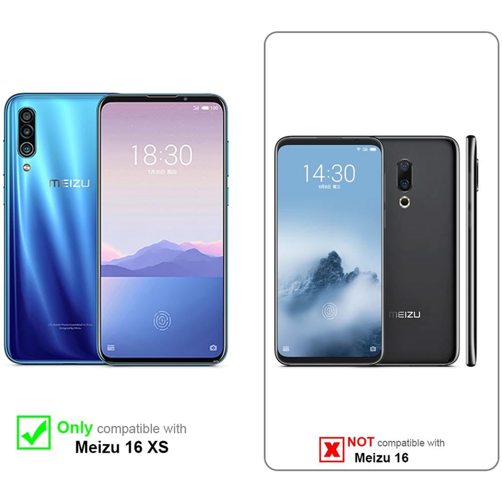 Pellicola Armatura A Schermo Intero Compatibile Con Meizu 16xs In Trasparente Con Nero - Vetro Temperato (tempered) Di Protezione Del Display In Durezza 9h Con 3d Touch - Foto 2