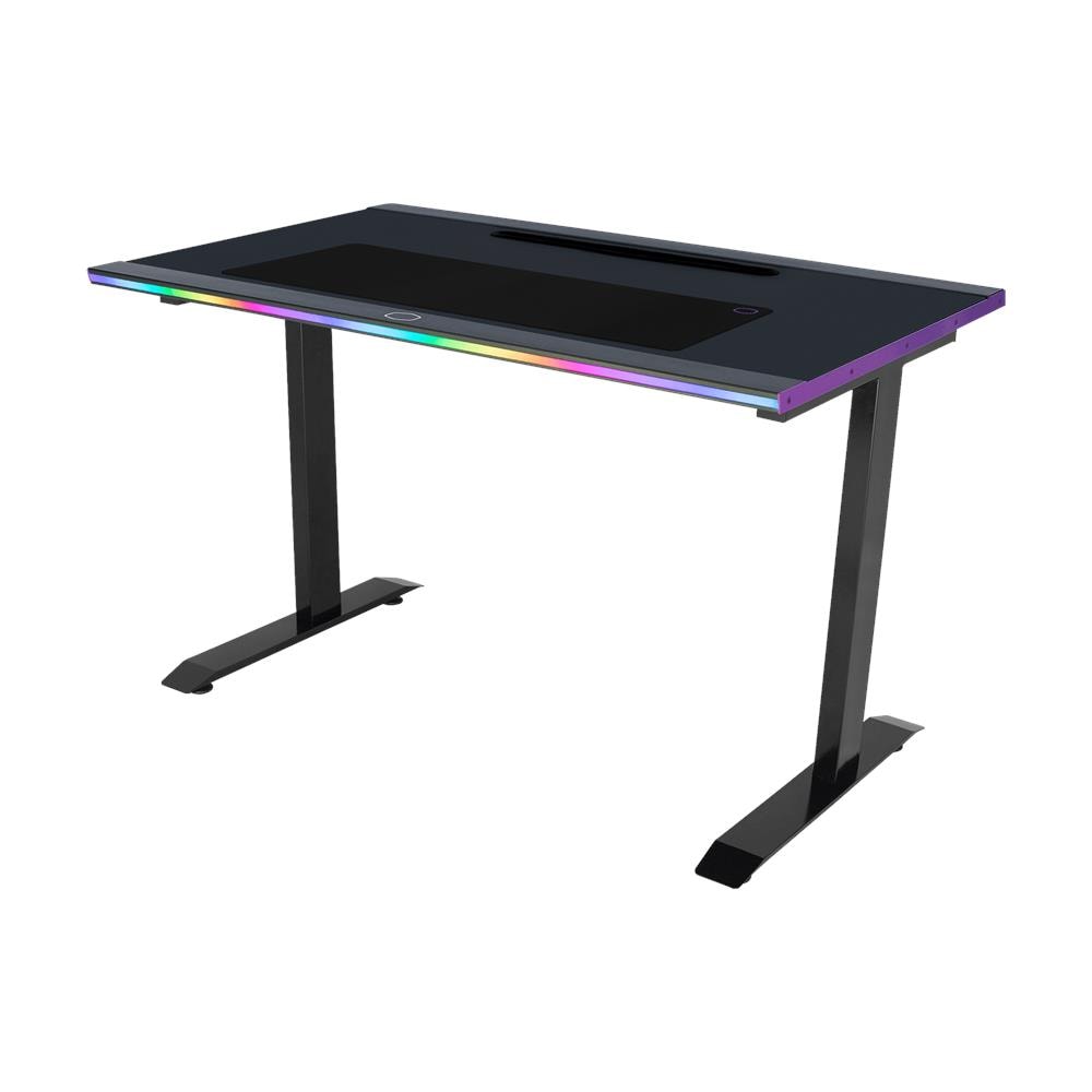 GD120 ARGB Scrivania Nero, Viola - Foto 1