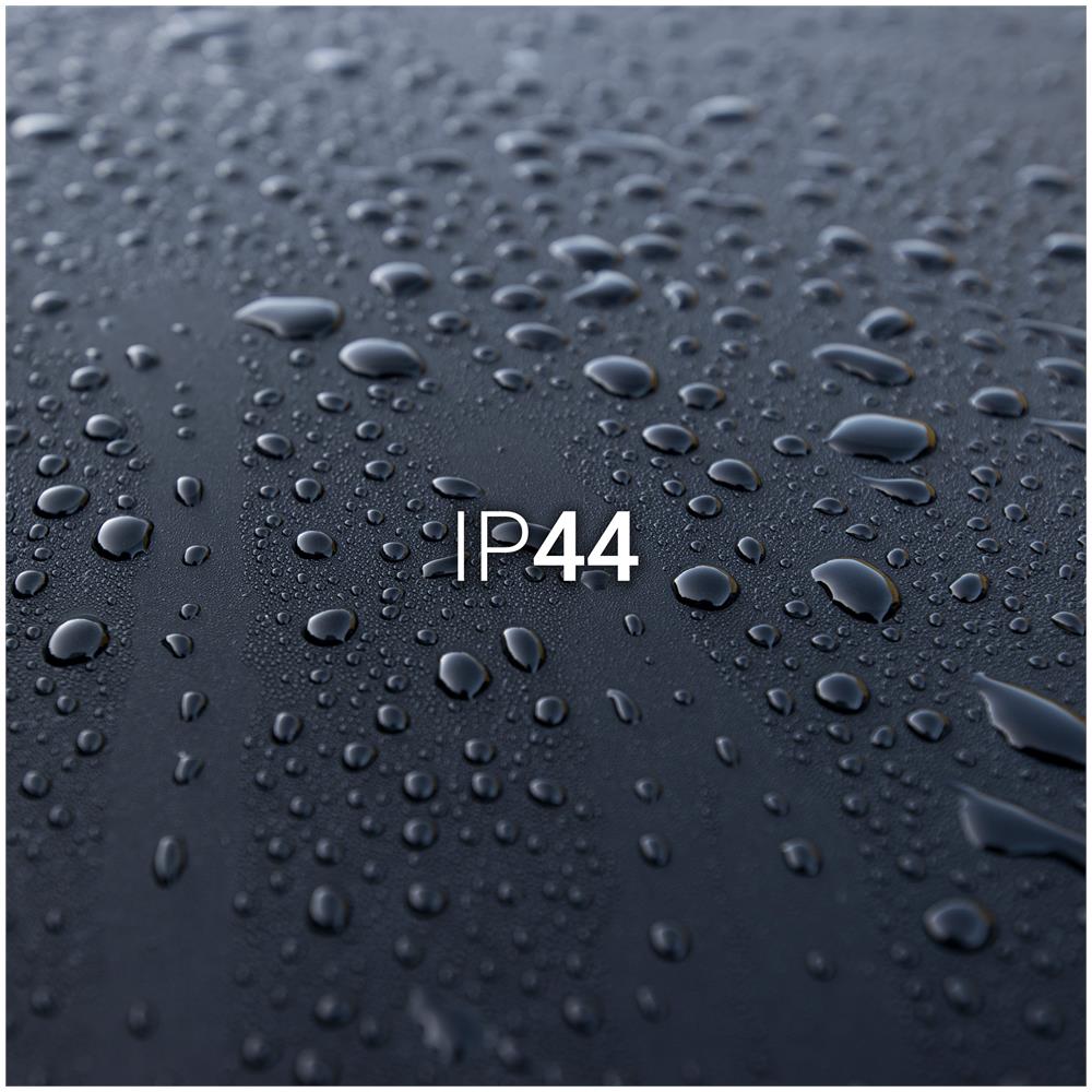 Plafoniera Led 18w Cl550 Superslim Ip44 Regolabile 3 Step Nero 23xø300 Mm Metallo - Foto 2