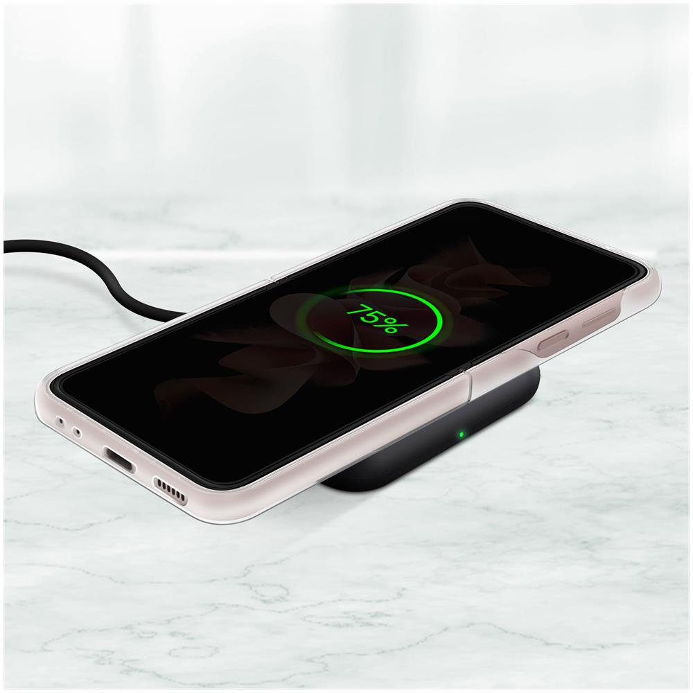 Clear Cover Ef-of721ctegww Con Anello Per Galaxy Z Flip4 Sm-f721b Trasparente - Foto 2