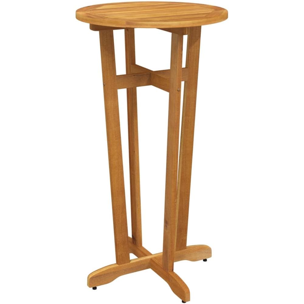 Set Da Bar 3 Pz In Legno Massello Di Acacia - Foto 7