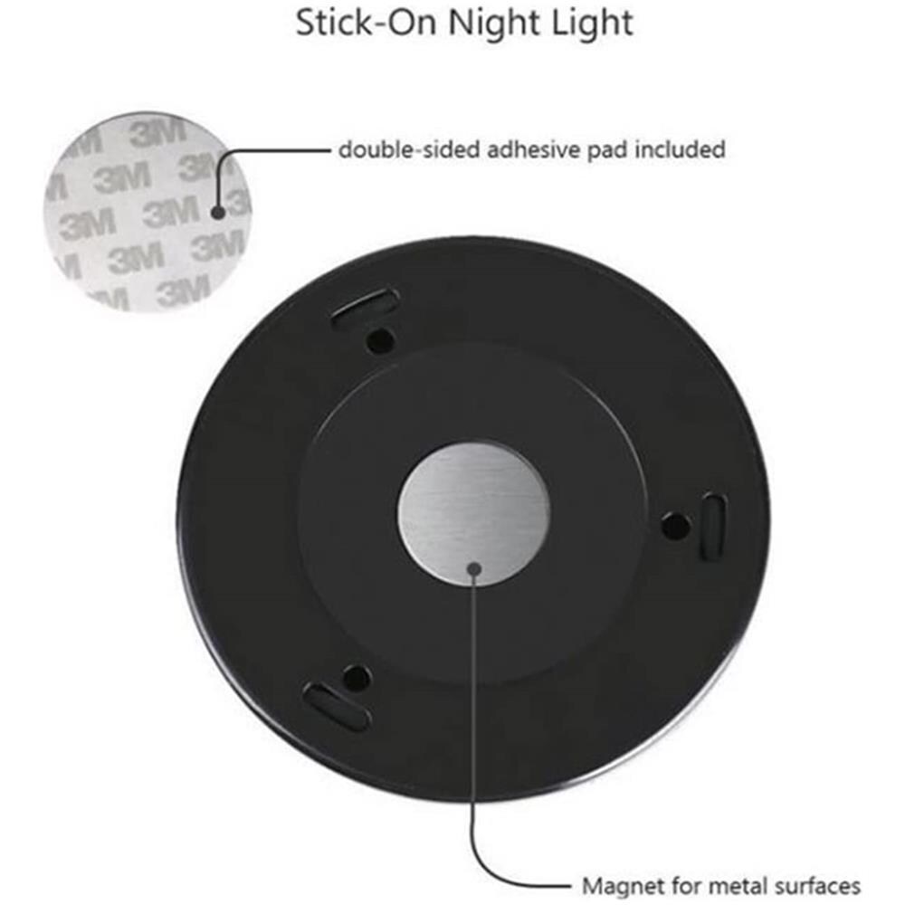 Luce Notturna Con Sensore Di Movimento A Led 6000k Confezione Da 3 Bianco - Foto 7